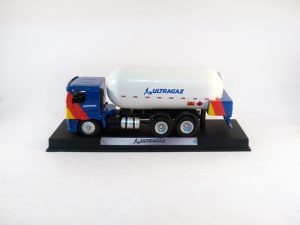 Mini Glp Curvo Truck Vw Ultragaz Tudomini Miniaturas E Brindes