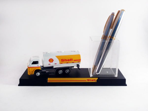 Miniatura Combustível Truck 1:87 Porta Caneta Shell