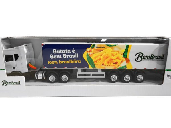Miniatura baú 3 Eixos CSG R-500 1:50 Bem Brasil