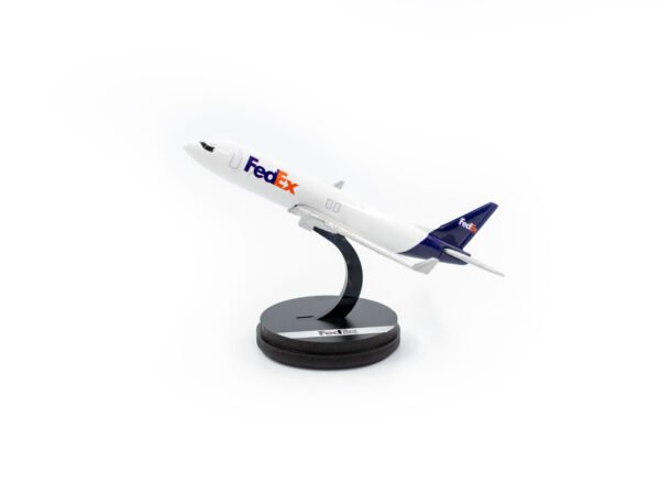 Miniatura de avião boing 737 personalizado Fedex