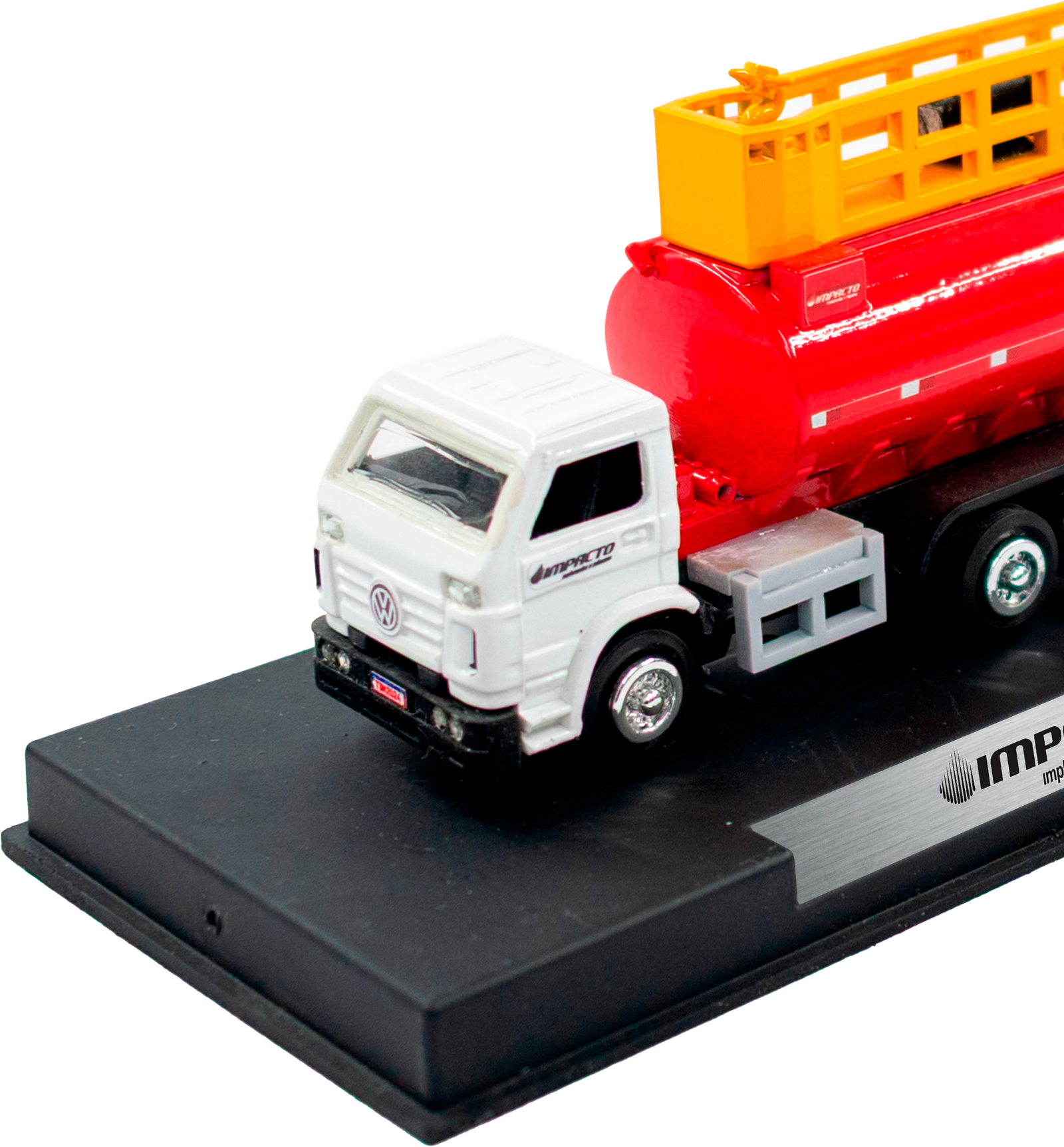 Miniatura de caminhão truck agrobomba, personalização Impacto.