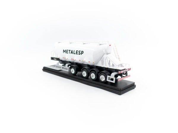 Miniatura de silo, personalização Metalesp