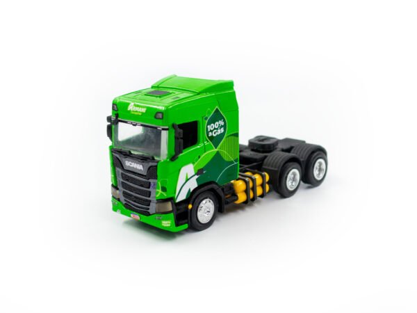 Miniatura de caminhão, cavalo mecânico Scania, modelo R-500 com kit gás